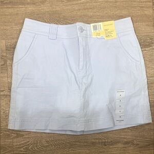 Dockers Light Blue Women's Skort with Front Pockets